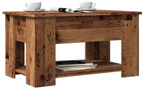 Τραπεζάκι σαλονιού Παλιό ξύλο 79x49x41 cm Ξύλο μηχανής