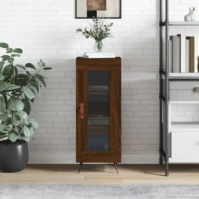 vidaXL Ντουλάπι Καφέ Δρυς 34,5 x 34 x 90 εκ. Επεξεργασμένο Ξύλο