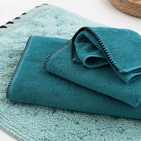 Πετσέτα Brooklyn Petrol Palamaiki Σώματος 80x160cm 100% Βαμβάκι