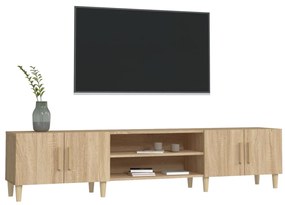 vidaXL Έπιπλο Τηλεόρασης Sonoma Δρυς 180x31,5x40 εκ. Επεξ. Ξύλο