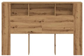 vidaXL Ντουλάπι κεφαλάρι Artisan Oak Κατασκευασμένο ξύλο
