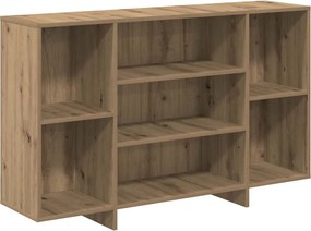 vidaXL Πλαϊνό γραφείο Artisan Oak 120 x 30 x 75 εκ Επεξεργασμένο ξύλο