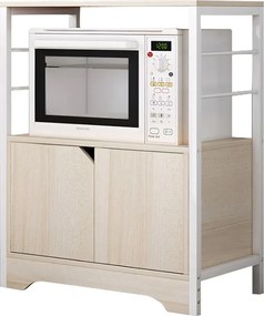 Ραφιέρα Κουζίνας  AMUR Maple/Λευκό MDF/Μέταλλο 60x30x70cm