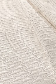 ΚΟΥΒΕΡΛΙ  RUBY IVORY 240X250   ΣΕΤ 3ΤΜΧ - Guy Laroche