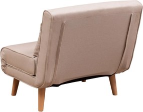 1-Seat Sofa-Bed Folde Single - Cream Cream