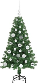 vidaXL Τεχνητό Χριστουγεννιάτικο Δέντρο με 150 LED Πράσινο 120 cm