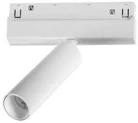 Σποτ Φωτιστικό Ράγας LED 8W IP20 3000K HUBEM830W ACA-HUBEM830W-Λευκό HUBEM830W