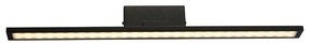 Φωτιστικό Τοίχου - Απλίκα Led PN19LEDW56BK 16W 3000K 1040lm IP44 56X7X7 Black Aca Decor Metal