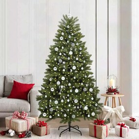 vidaXL Τεχνητό Χριστουγεννιάτικο Δέντρο 210 cm 300 LED Θερμό λευκό