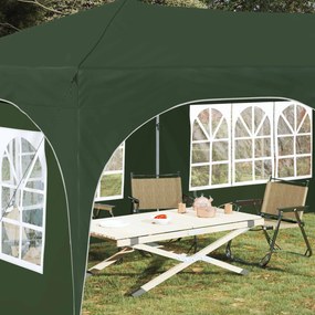 vidaXL Αυτοσχέδιο Μόρφωση 574 x 289 x 245 cm Πράσινο Ύφασμα Όξφορντ