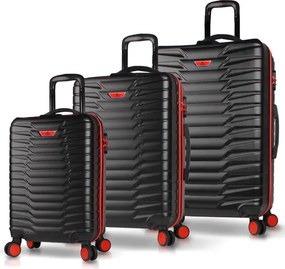 Stewehome Σετ 3 τεμαχίων βαλίτσες καμπίνας μεσαίου και μεγάλου μεγέθους από ABS