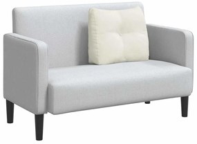 vidaXL Μαξιλάρι Πλάτης Κρεμ 60 x 24 x 50 εκ Βελούδο