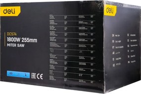 DELI φαλτσοπρίονο ρεύματος DC574, 1800W