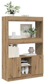 vidaXL Ντουλάπι Αρτισιανή Δρυς 92x33x140 εκ. από Επεξεργασμένο Ξύλο