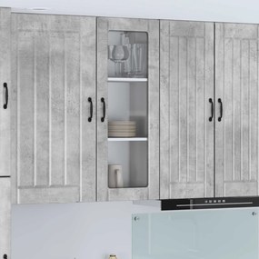 Ντουλάπα Κουζίνας Σκυρόδεμα Γκρι 40 x 31 x 100 εκ.