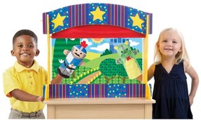 Κουκλοθέατρο διπλό επιτραπέζιο 53,3x29,2xΥ61cm Melissa &amp; Doug