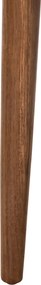 ΠΟΛΥΘΡΟΝΑ JAMES HM18259 TEAK WOOD ΜΕ ΣΑΜΠΑΝΙ ΥΦΑΣΜΑ 57x52x76Υεκ.