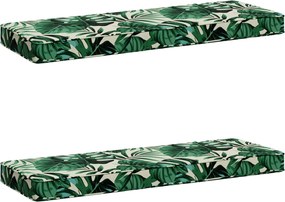 vidaXL Μαξιλάρια Πάγκου 2 Τεμαχίων VUGHT 2 pcs 100% Πολυεστέρας