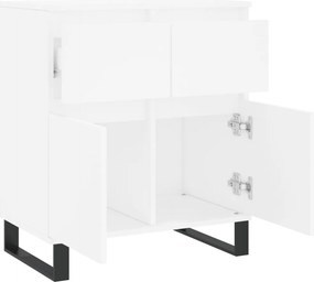 vidaXL Συρταριέρα Λευκή 60 x 35 x 70 εκ. από Επεξεργασμένο Ξύλο