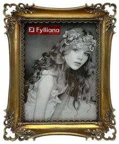 ΚΟΡΝΙΖΑ Fylliana FL24779 12x18 ΧΡΥΣΟ ΑΝΤΙΚΕ ΧΡΩΜΑ 19x3x24εκ 279-225-305