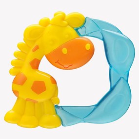 Μασητικό Οδοντοφυΐας Με Νερό Jerry Giraffe Water 0186336 3 Μηνών + Yellow-Ciel Playgro Αλουμίνιο,Πέτρα