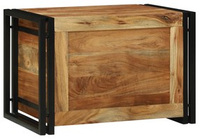 vidaXL Κουτί Αποθήκευσης 60x40x41 εκ. - Στερεό Ξύλο Ακακίας