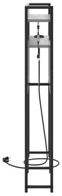 vidaXL Κεφαλάρι Αποθήκης με ράφι Γκρι sonoma 75 cm Επεξεργασμένο ξύλο