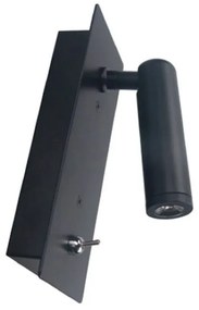 Φωτιστικό Τοίχου Χωνευτό Led 151BMB 3W 4000K 190lm Black Aca Decor Metal