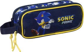 Κασετίνα Sonic City Μπλε 21 x 8 x 6 cm