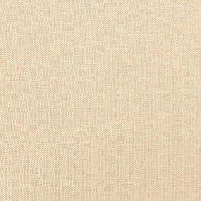 vidaXL Κεφαλάρι Τοίχου 12 τμχ. 90 x 30 cm Κρεμ ύφασμα