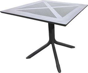 Τραπέζι Κήπου ArteLibre SIREA Γκρι PP 80x80x75cm