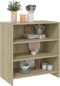 vidaXL Ντουλάπι Sonoma Δρυς 70x40,5x75 εκ. από Επεξεργασμένο Ξύλο