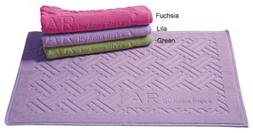 Ταπέτο Μπάνιου Γεωμετρικό 7 Fuchsia Anna Riska 50 X 80 100% Βαμβάκι