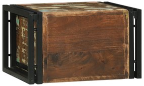 vidaXL Ράφι Κρασιού 46x35x27.5 εκ. Ανακυκλωμένο Ξύλο