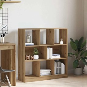 vidaXL Ντουλάπι βιβλίων Artisan Oak 97,5x29,5x100 cm Ξύλο μηχανής