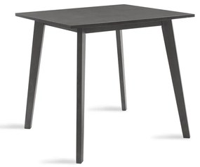Τραπέζι Benson pakoworld MDF με καπλαμά  χρώμα rustic grey 80x80x75εκ Model: 097-000002