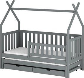TYTUS 90x180 grey teepee bunk bed Lano Furniture