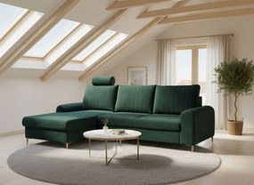 Γωνιακός καναπές Monte-Prasino-Aristeri