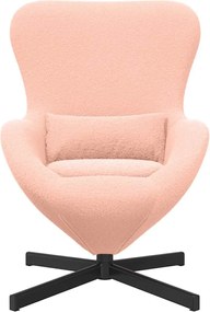 vidaXL Κάθισμα-αυγό Ροζ 63 x 73 x 90 εκ ύφασμα