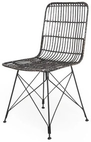Καρέκλα Τραπεζαρίας KM Black (45x55x85) Soulworks 0300038