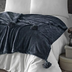 Κουβέρτα Puffy 160 194DCH1155 Anthracite L'Εssentiel Maison Μονό 160x200cm Πολυέστερ