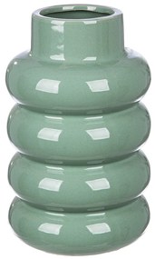 Βάζο Πράσινο Κεραμικό 15x24cm Σε 2 Αποχρώσεις