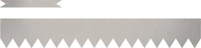 vidaXL Περίγραμμα γκαζόν 10 pcs 100 x 0,05 x 15 εκ Σκ rusty