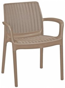 Keter   Bali/PL Cappuccino* Armchair  metax-01-00-0174 διάστ.58.5000 x 55.0000 x 83.0000