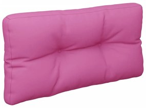 Μαξιλάρια Παλέτας 2 τεμ. Ροζ Υφασμάτινα - Ροζ
