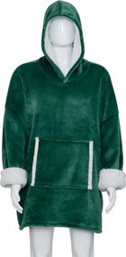 Fleece Φούτερ Με Sherpa (85x118) A-S Flan Green 199496