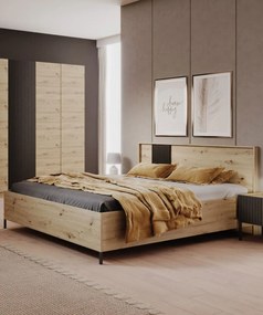 Κρεβάτι Como-Fusiko-Mavro