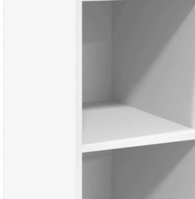 vidaXL Ντουλάπι Λευκό 40x41x124 εκ. από Επεξεργασμένο Ξύλο