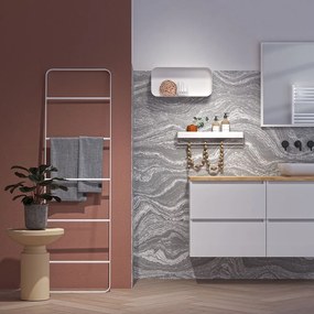 Brix white large ράφι + κρεμάστρα Sealskin