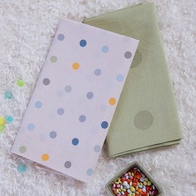 Σεντόνια Λίκνου (Σετ) Nef-Nef Homeware Baby Dots Ecru/Green
